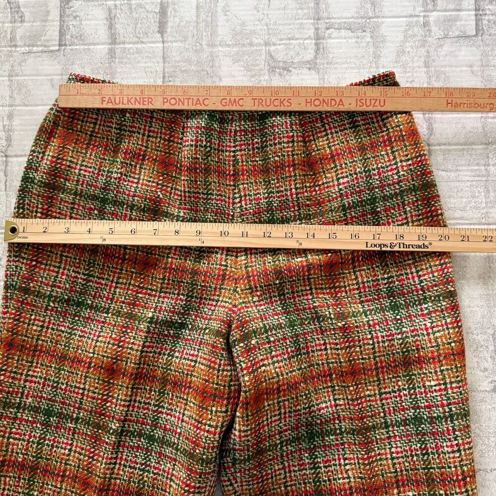 VTG Pendleton Virgin Wool Plaid 3 Piece Suit Blazer Skirt Trousers Old Money 18 - Picture 14 of 16